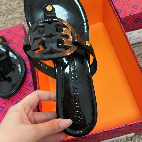 Black Tory Burch Sandals - Picture 2 of 4